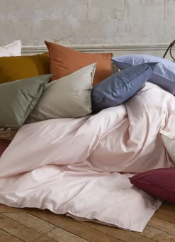 Hot Bouchara HOUSSE DE COUETTE UNIE EN COTON LAVÉ BIO BAMBI