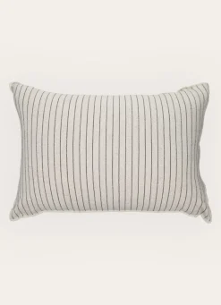 New Bouchara HOUSSE DE COUSSIN À FINES RAYURES BICOLORES BEIGE