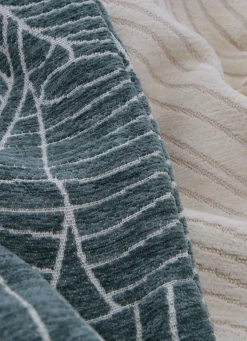 Discount Bouchara HOUSSE DE COUSSIN JACQUARD CHENILLE ECRU