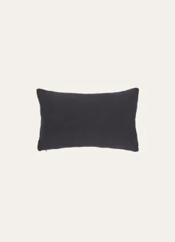 Hot Bouchara HOUSSE DE COUSSIN RECTANGULAIRE EN LIN LAVÉ Noir