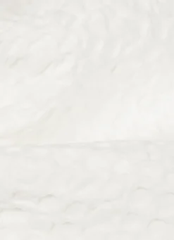 Clearance Bouchara JETÉ DE LIT EN COTON LAVÉ NID D'ABEILLE ECRU