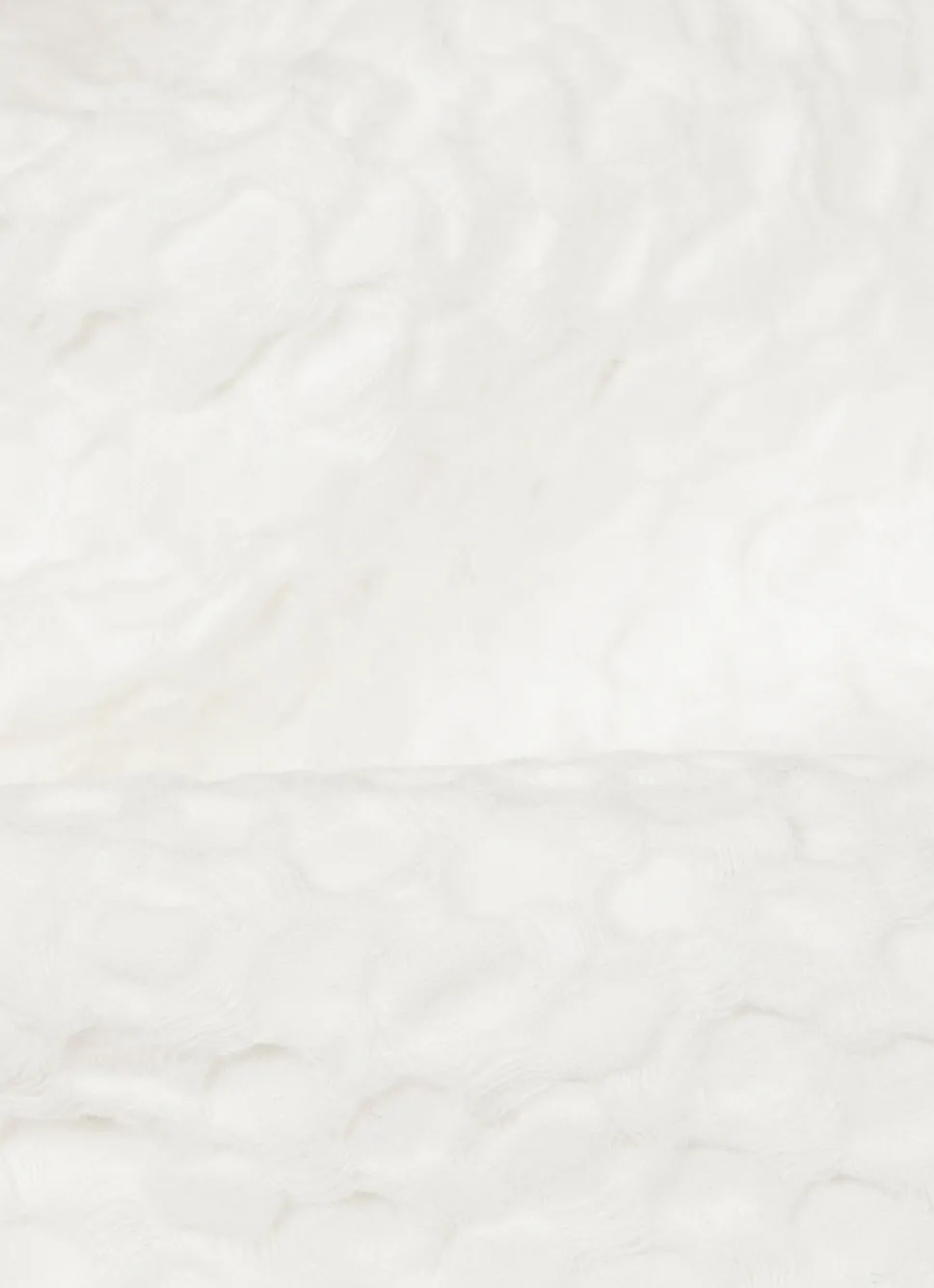 Clearance Bouchara JETÉ DE LIT EN COTON LAVÉ NID D'ABEILLE ECRU