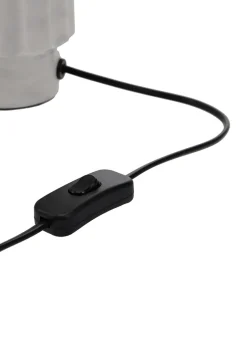 Sale Bouchara LAMPE À POSER EN MARBRE ET LIN MARBRE/NOIR