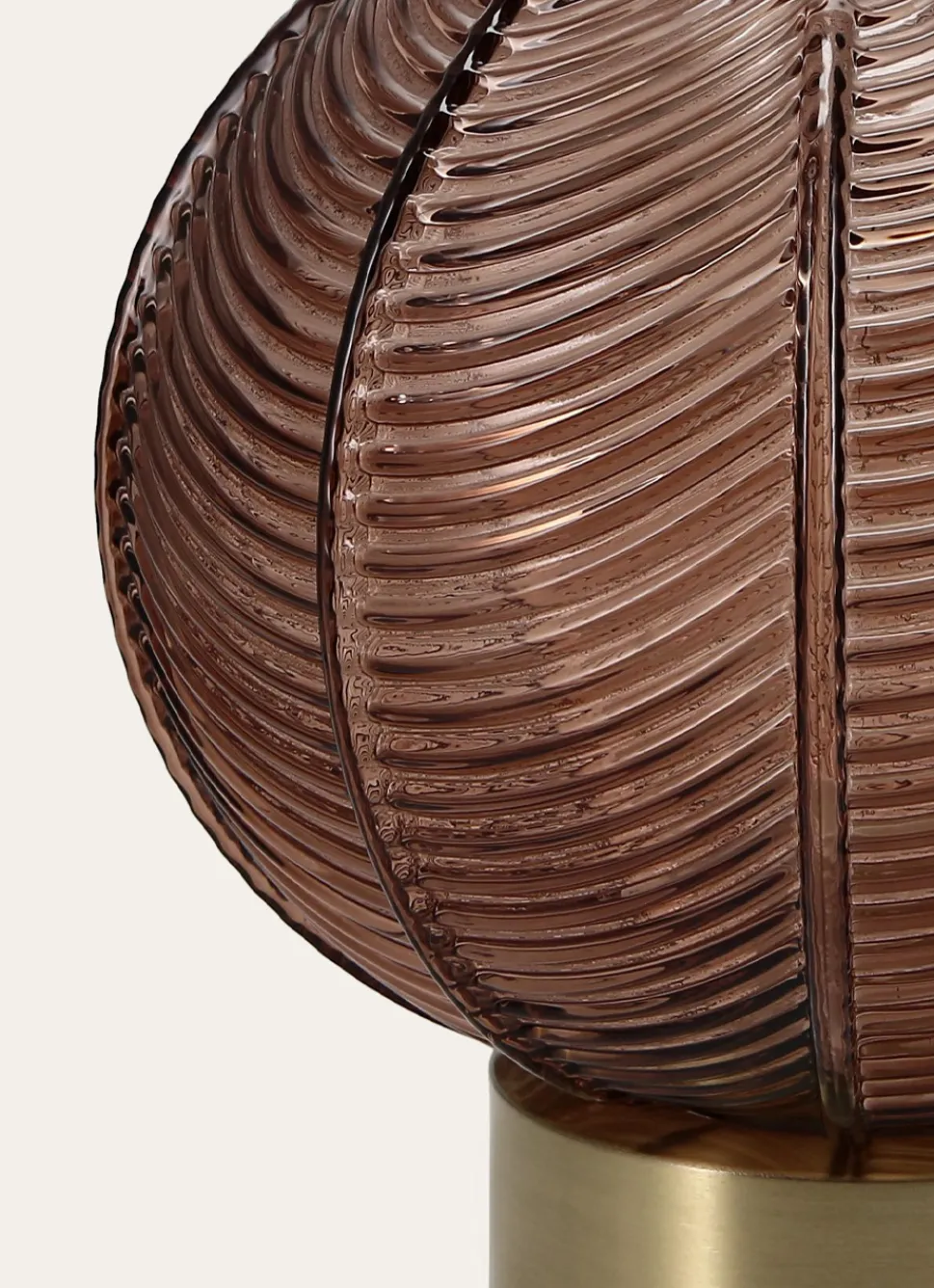 Hot Bouchara LAMPE SOCLE DORÉ EN VERRE DORE