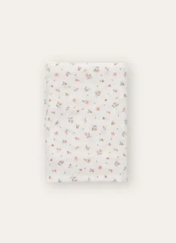 Discount Bouchara LANGE PETITES FLEURS EN GAZE DE COTON ÉCRU