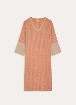 Online Bouchara LONGUE TUNIQUE EN COTON IMPRIMÉ BRIQUE