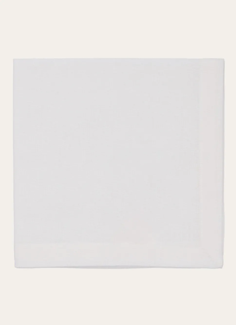 Clearance Bouchara LOT 4 SERVIETTES EN COTON BLANC/BEIGE