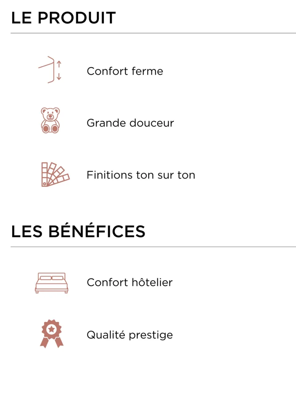 New Bouchara LOT DE 2 OREILLERS RECTANGULAIRES CONFORT HÔTELIER BLANC