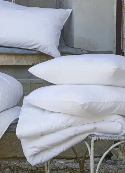 New Bouchara LOT DE 2 OREILLERS RECTANGULAIRES CONFORT HÔTELIER BLANC