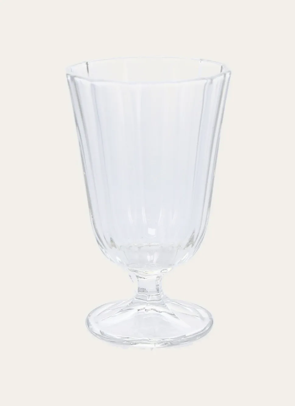 Best Bouchara LOT DE 6 PETITS VERRES À VIN SUR PIED TRANSPARENT