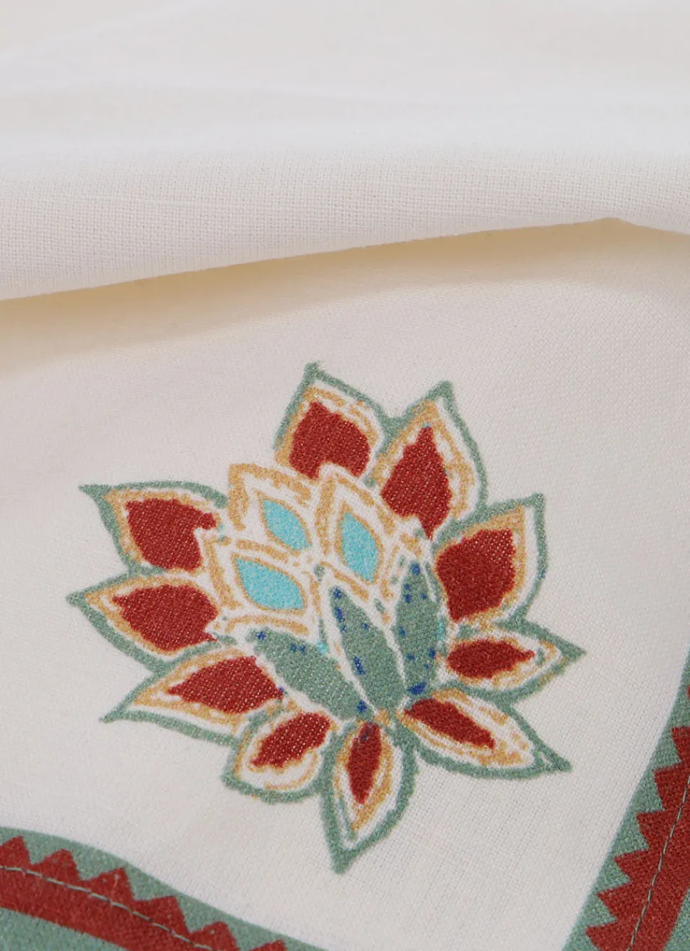 Best Bouchara LOT DE 2 SERVIETTES DE TABLE EN COTON FLAMMÉ ECRU