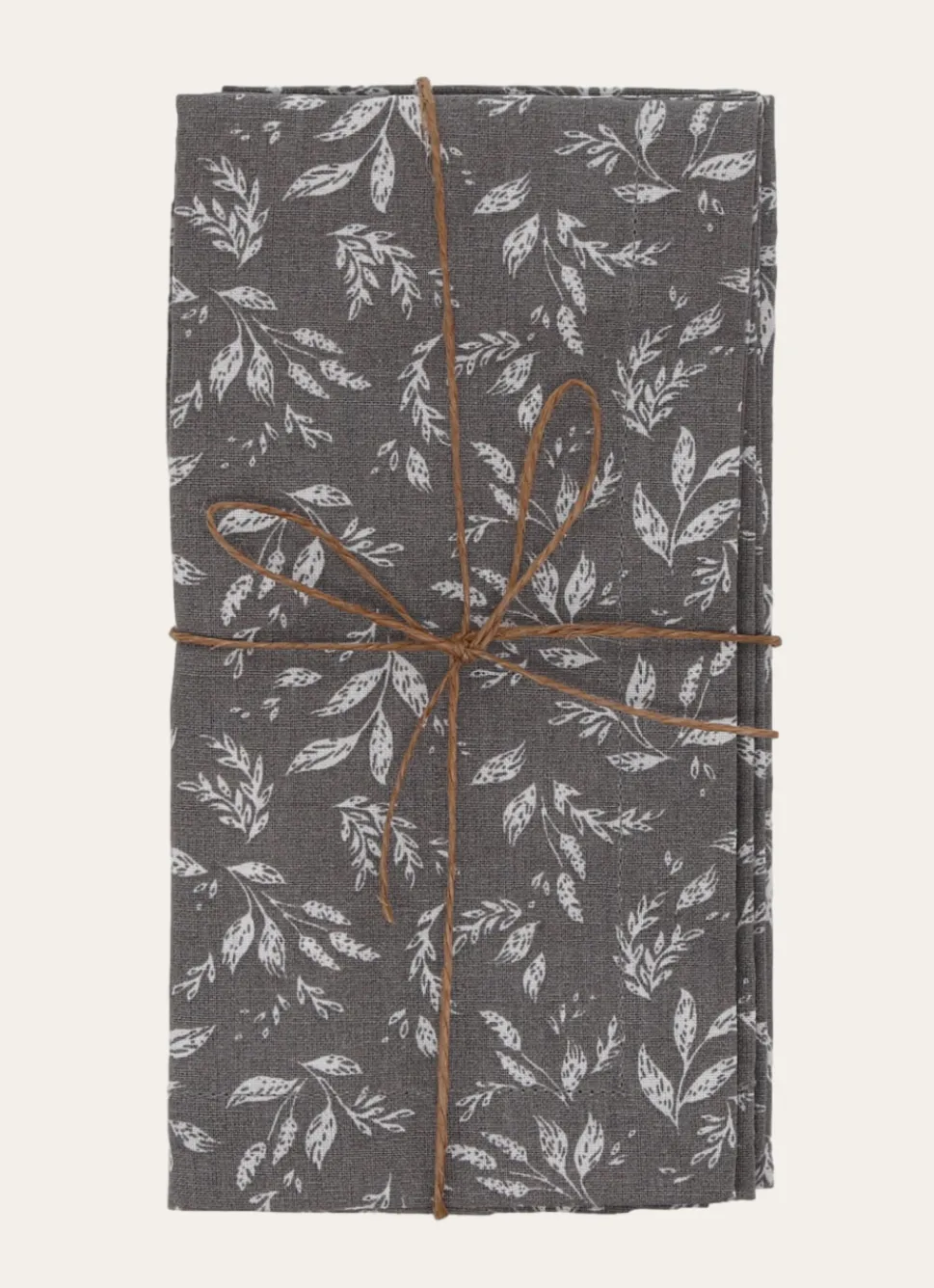 Sale Bouchara LOT DE 2 SERVIETTES EN COTON GRIS