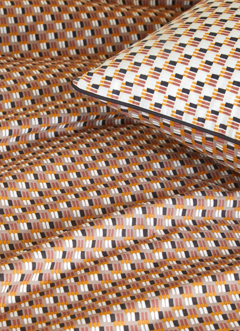 Sale Bouchara LOT DE 2 TAIES D'OREILLER ERINA BRUN