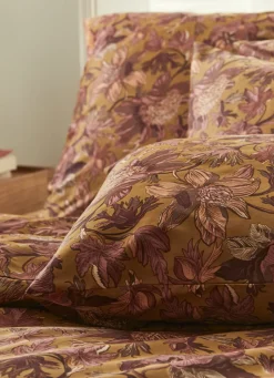 Outlet Bouchara LOT DE 2 TAIES D'OREILLER SATIN DE COTON FAUVE