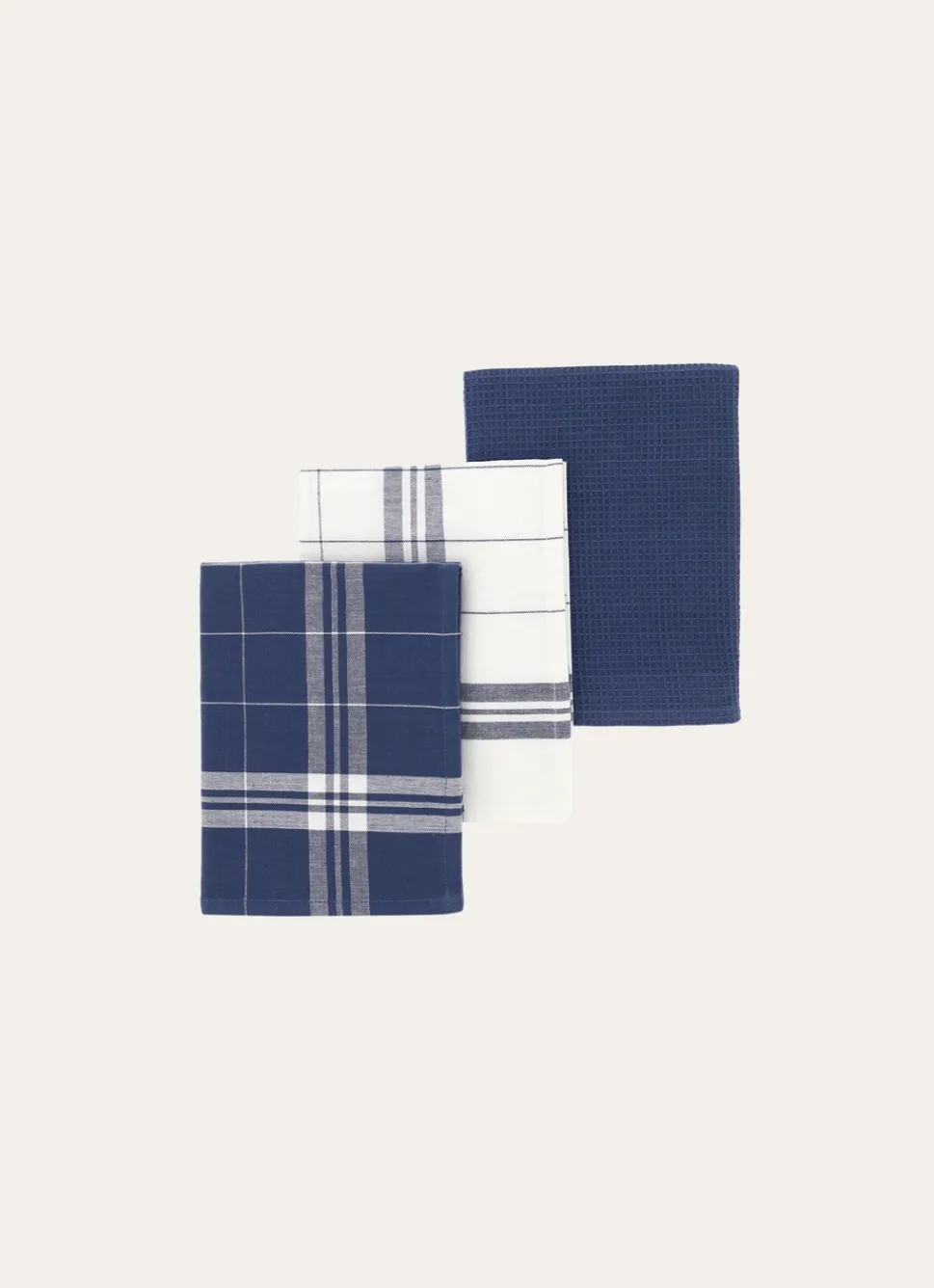 Online Bouchara LOT DE 3 TORCHONS EN COTON CHARRON