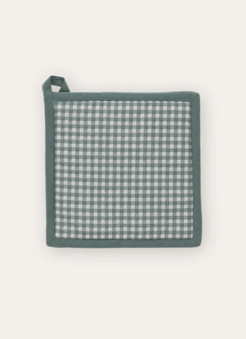 Clearance Bouchara MANIQUE EN COTON VICHY AMANDE