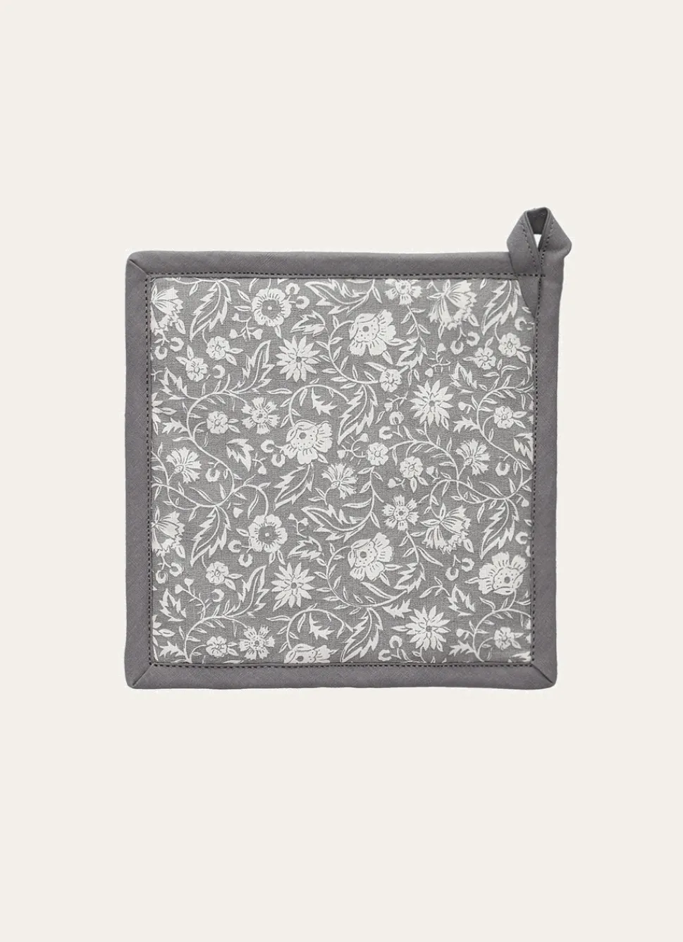 Online Bouchara MANIQUE FLEURS BICA GRIS