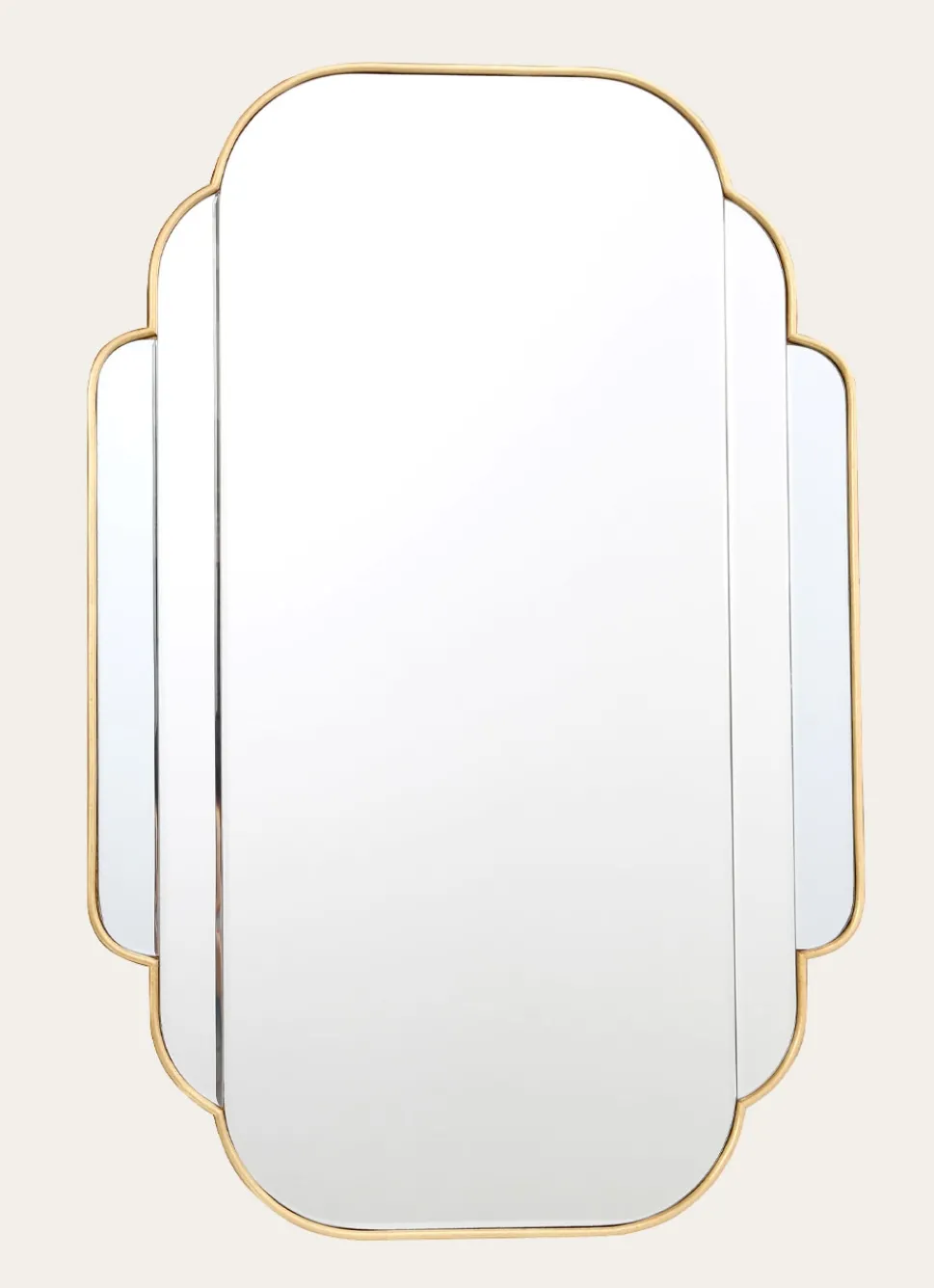 Best Bouchara MIROIR ART DÉCO DORÉ