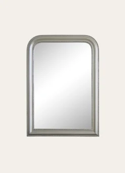 Bouchara MIROIR FANTAISIE PERLÉ ARGENT