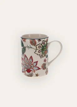 Hot Bouchara MUG EN GRÈS FLEURI PERSE MULTICOLORE
