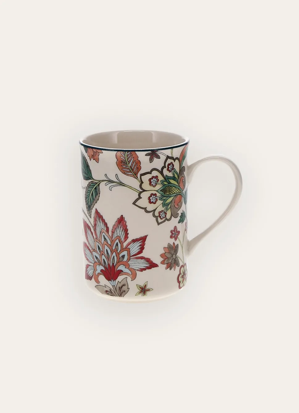Hot Bouchara MUG EN GRÈS FLEURI PERSE MULTICOLORE