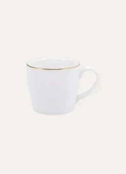 Discount Bouchara MUG EN PORCELAINE AVEC LISERÉ DORÉ BLANC