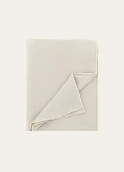 Clearance Bouchara NAPPE COTON ET LIN FINITION BOURDON GRAND FORMAT MASTIC