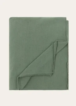 Discount Bouchara NAPPE COTON LIN FINITION BOURDON MOYEN FORMAT THYM