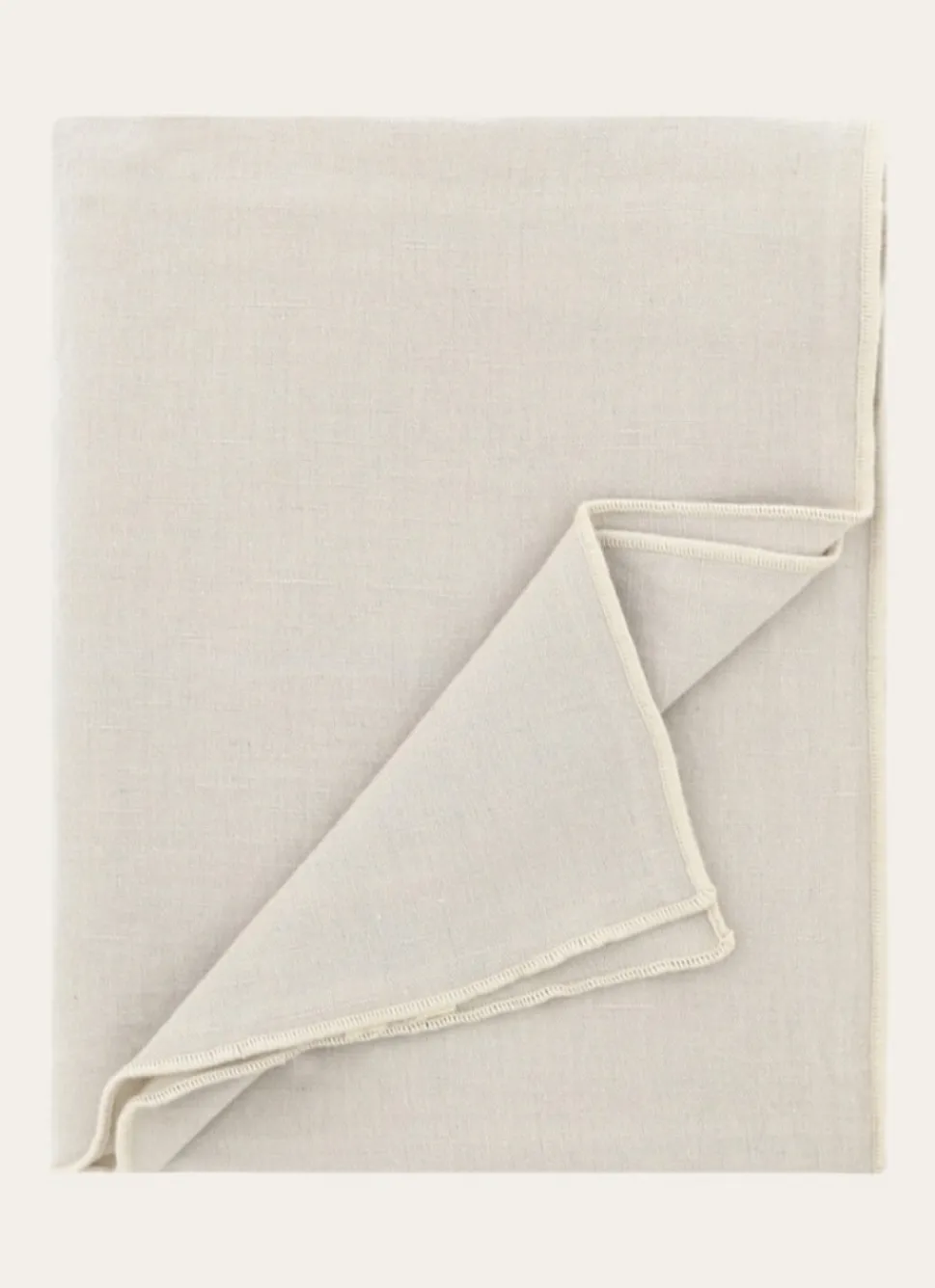 Bouchara NAPPE COTON LIN FINITION BOURDON MASTIC