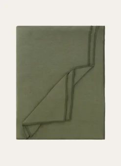 Bouchara NAPPE COTON LIN FINITION BOURDON MOYEN FORMAT LICHEN