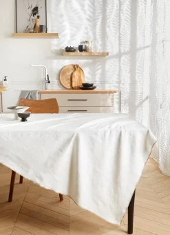 Best Bouchara NAPPE COTON LIN FINITION BOURDON LAIT MASTIC