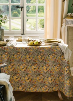Discount Bouchara NAPPE EN COTON IMPRIMÉ FLORAL MULTICOLORE