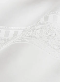 New Bouchara NAPPE EN JACQUARD BLANC