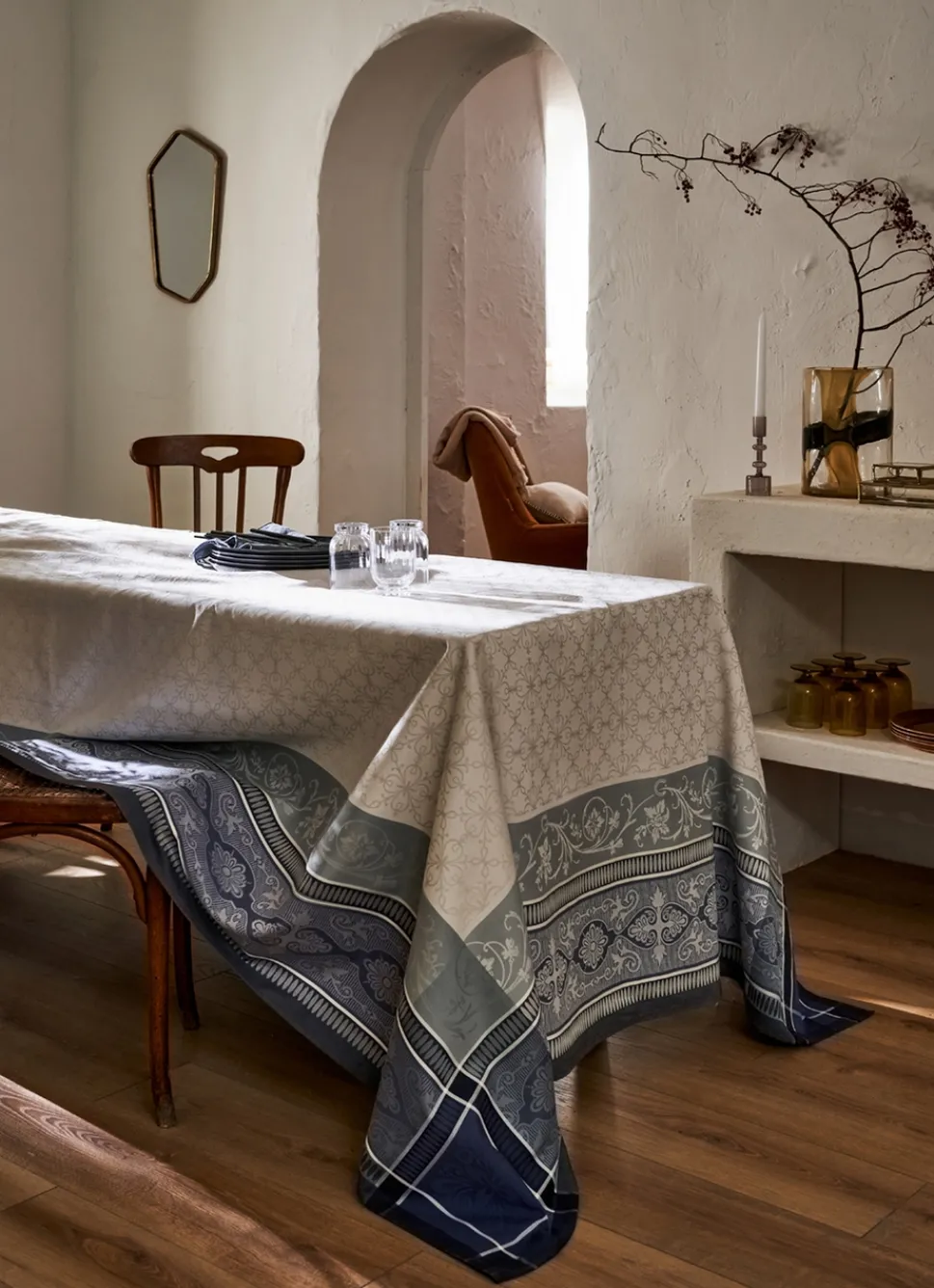 New Bouchara NAPPE EN JACQUARD MULTICOLORE