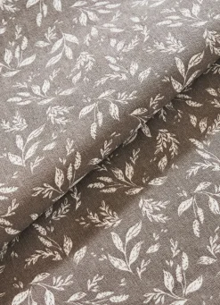 Hot Bouchara NAPPE ENDUITE À MOTIF VÉGÉTAL GRIS