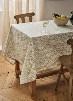 New Bouchara NAPPE ENDUITE EN COTON CERY MULTICOLORE JAUNE