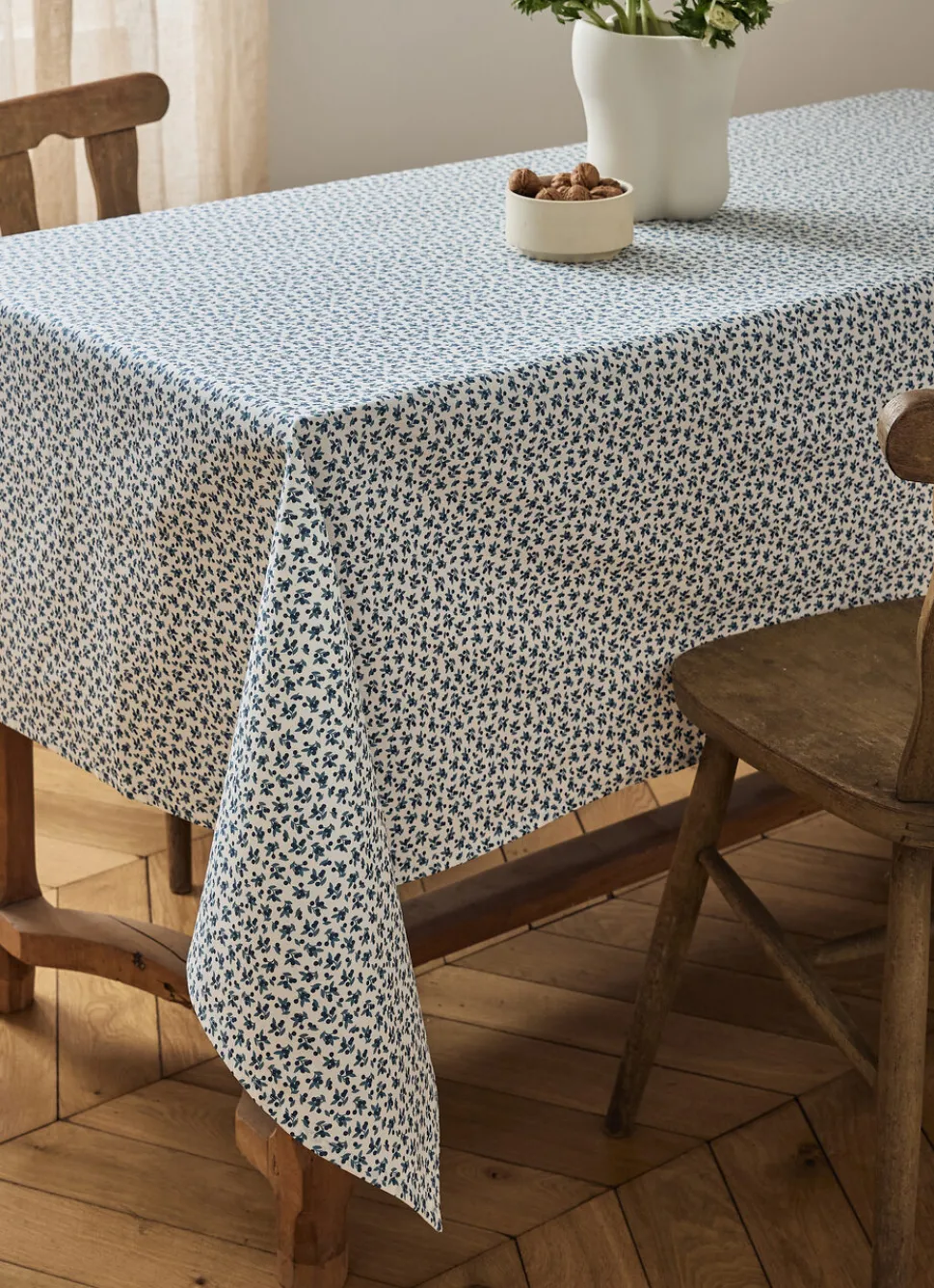 Best Bouchara NAPPE ENDUITE EN COTON CERY MULTICOLORE BLEU