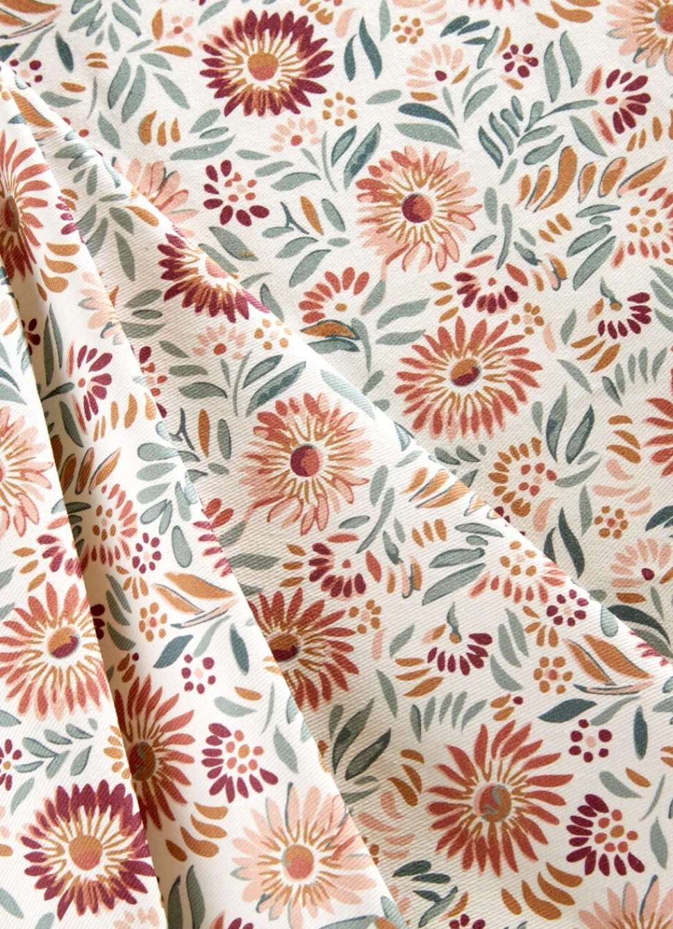 Outlet Bouchara NAPPE ENDUITE FLEURS ROSY MULTICOLORE