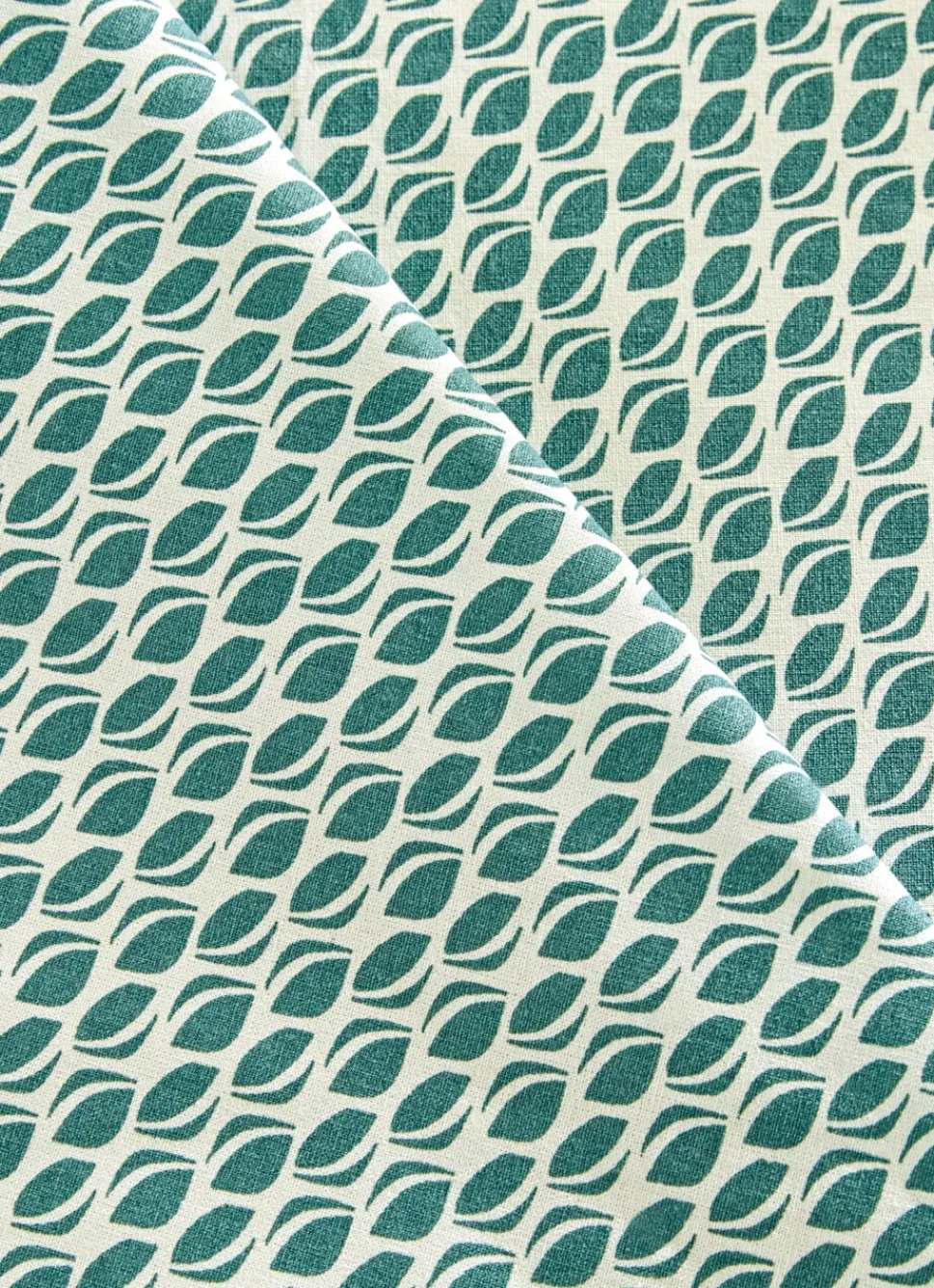 Outlet Bouchara NAPPE ENDUITE IMPRIMÉ GRAINS DE CAFÉ VERT CEDRE