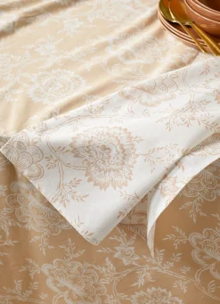 Sale Bouchara NAPPE FLEUR BICOLORE RALY BEIGE