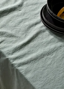 Online Bouchara NAPPE JACQUARD FLORAL REJA VERT D'EAU VERT D'EAU