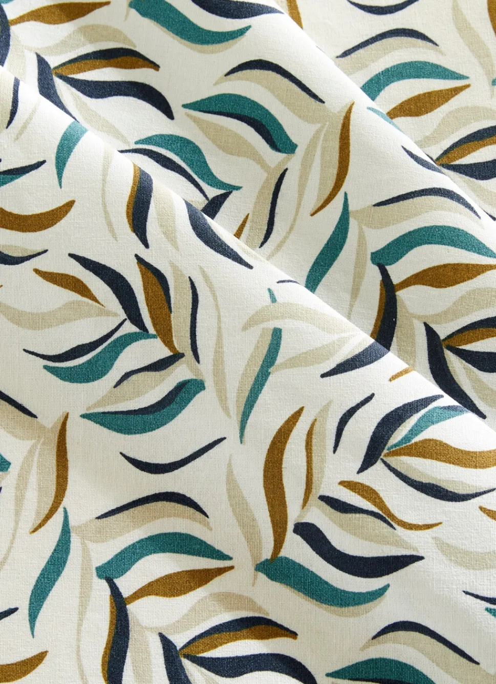 Sale Bouchara NAPPE RONDE ENDUITE IMPRIMÉ FEUILLES CLOÉ MULTICOLORE