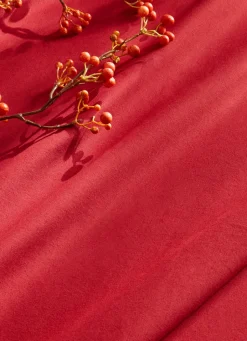 Best Bouchara NAPPE UNIE EN TOILE BORDEAUX