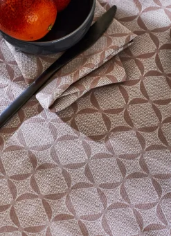 Sale Bouchara NAPPE WATERPROOF JACQUARD TON SUR TON BEIGE