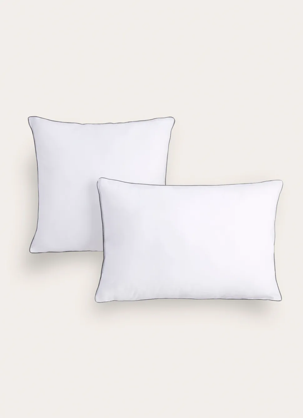 Clearance Bouchara OREILLER HARMONIE FERME ANTI-ACARIENS BLANC