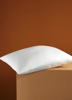 Discount Bouchara OREILLER RECTANGULAIRE MOELLEUX EN COTON BIO BLANC