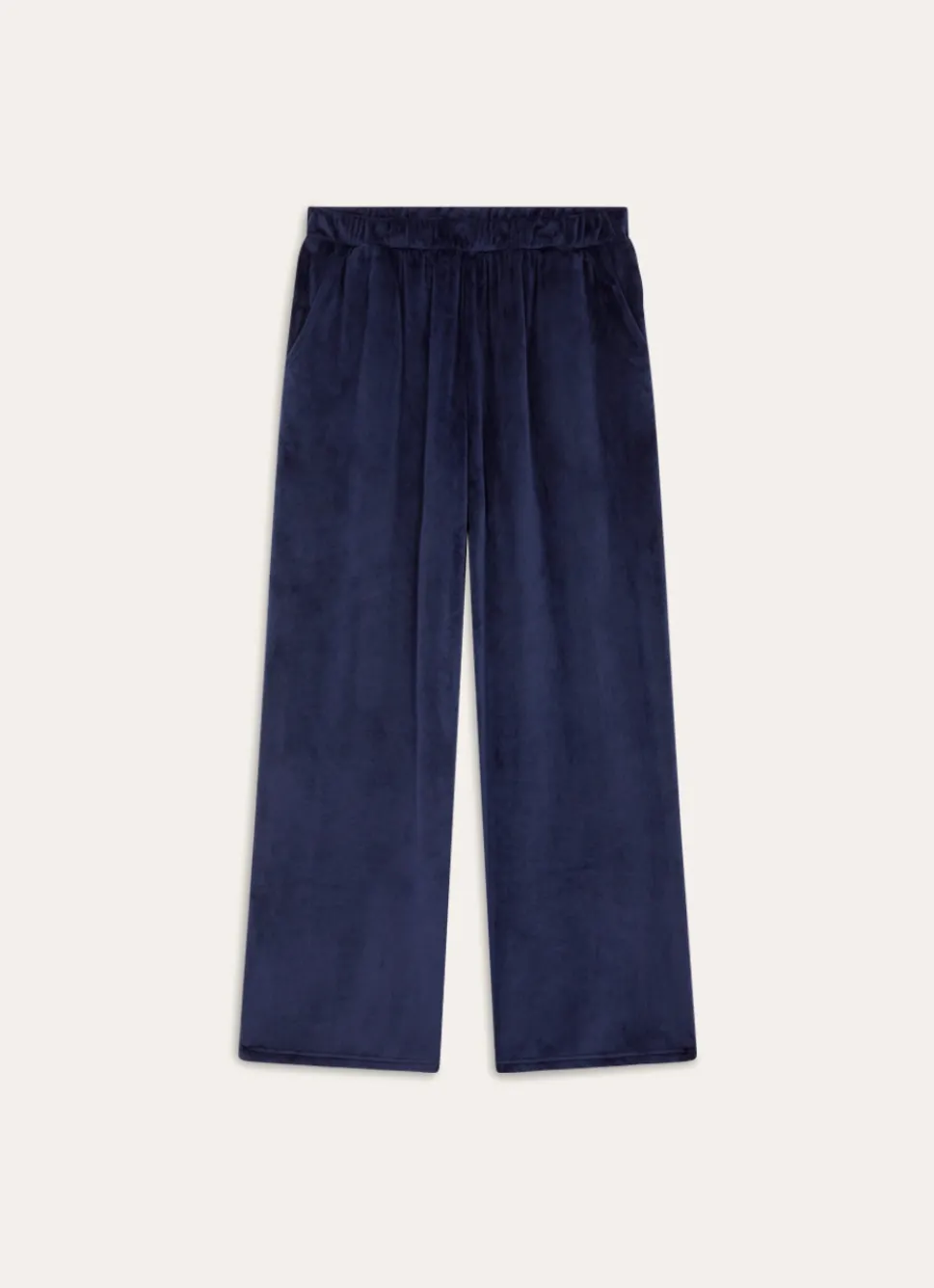 Outlet Bouchara PANTALON DE PYJAMA EN VELOUR ULTRA SAPHIR