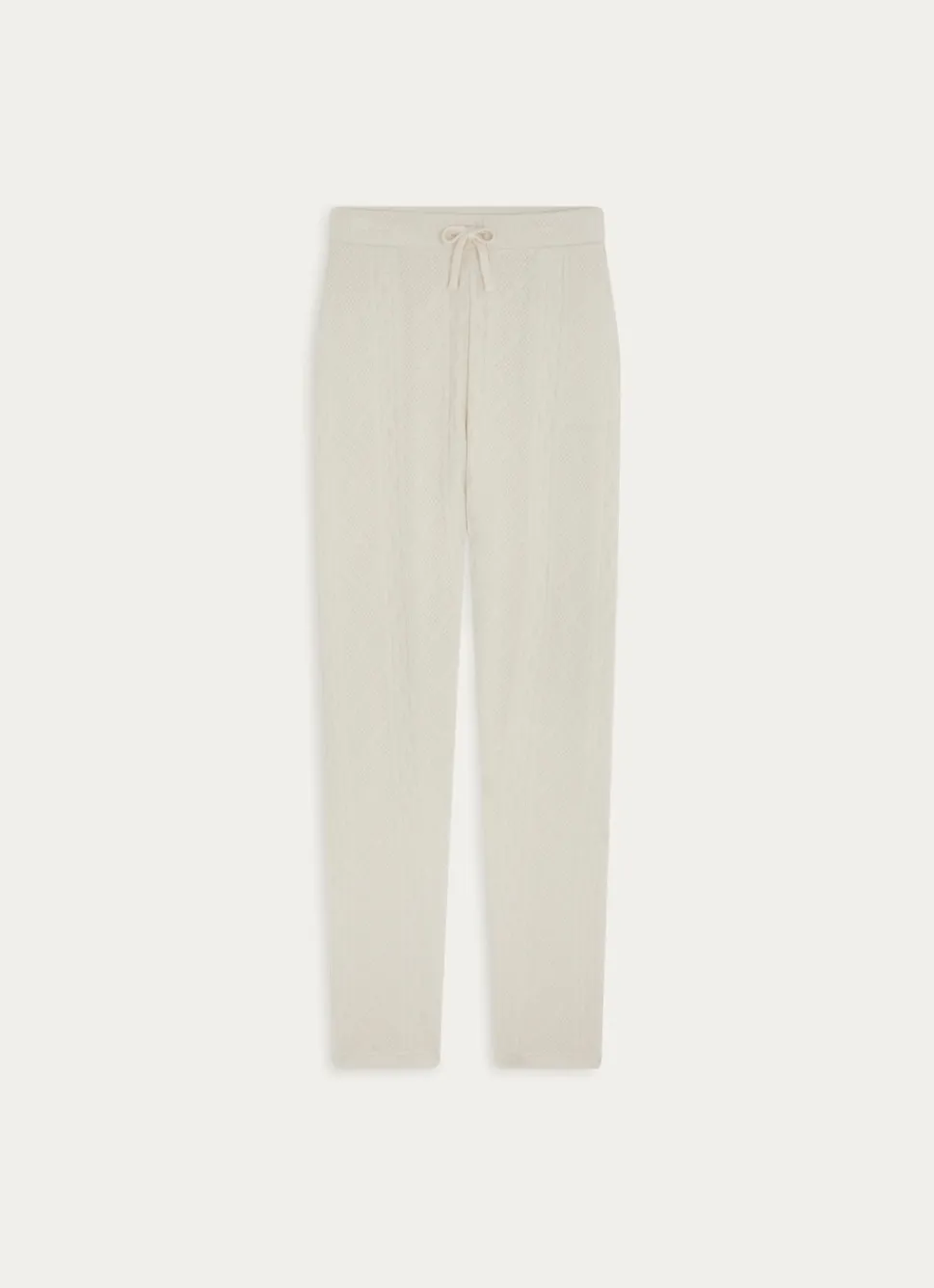 Outlet Bouchara PANTALON EN MAILLE DOUCE MINDY ÉCRU
