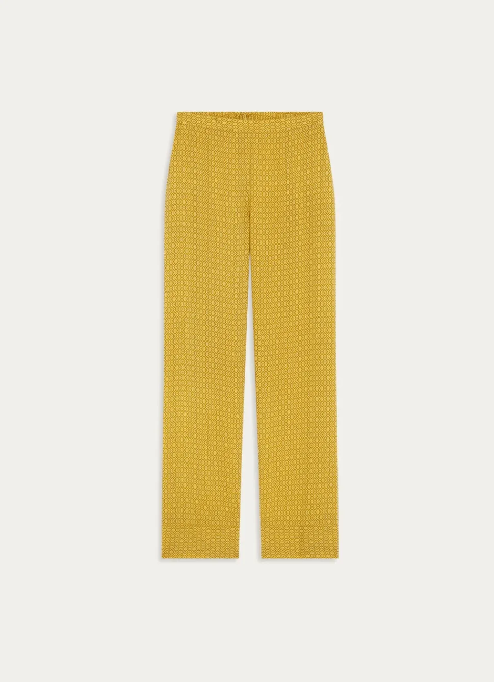 Discount Bouchara PANTALON EN VISCOSE IMPRIMÉE TARA JAUNE CURRY