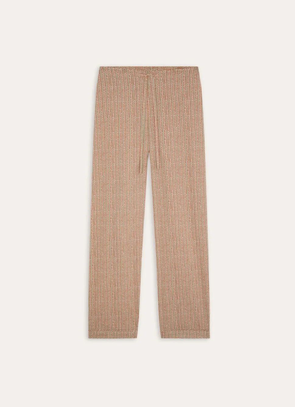 Best Bouchara PANTALON EN VOILE DE COTON IMPRIMÉ vert